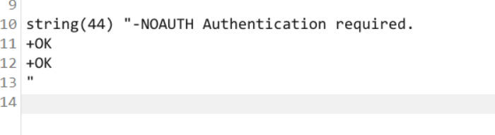 Redis AUTH 成功响应